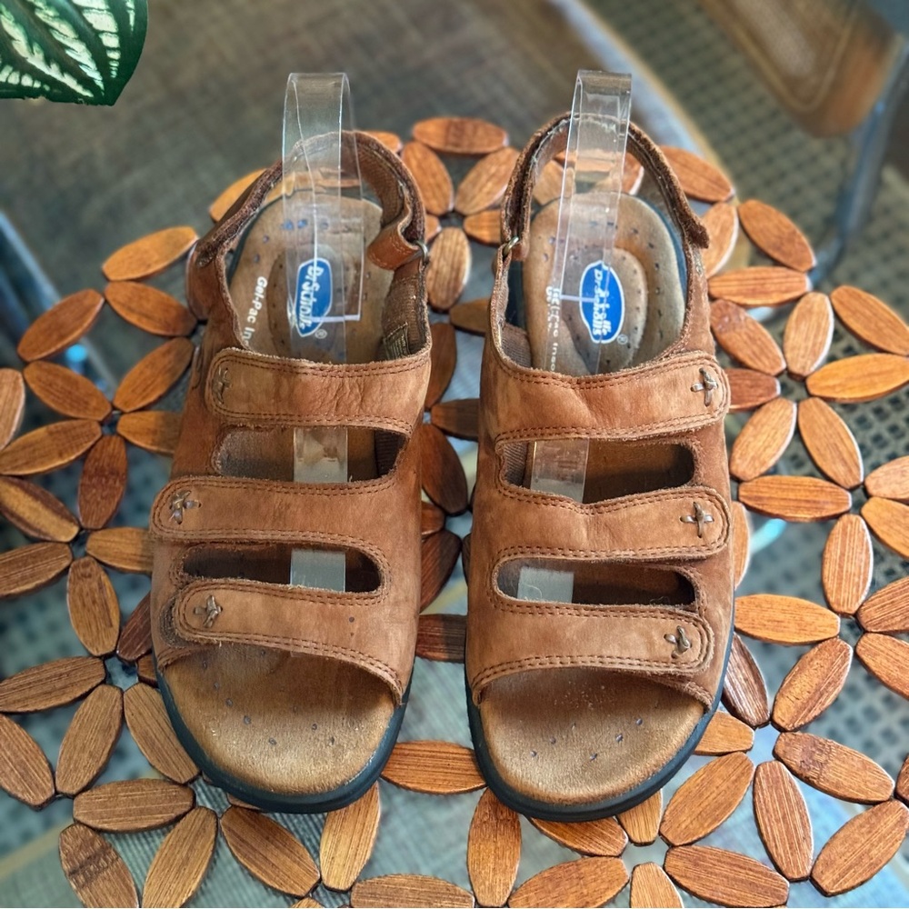 Dr. Scholl’s Patsy Brown Leather Slingback Sandal… - image 8